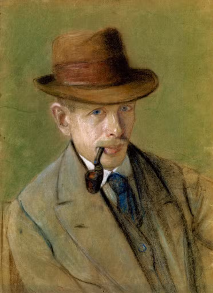 Ілюстрація до статті: art-lviv-online-modest-sosenko-selfportret-1-744×1024