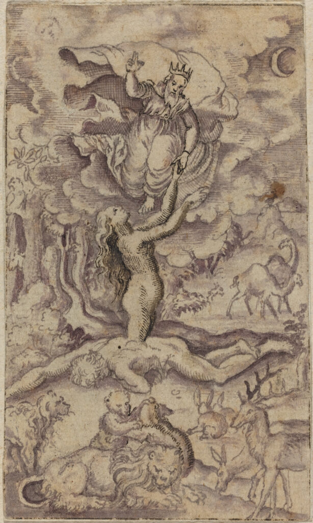Virgil_Solis,_The_Creation_of_Eve,_NGA_42040